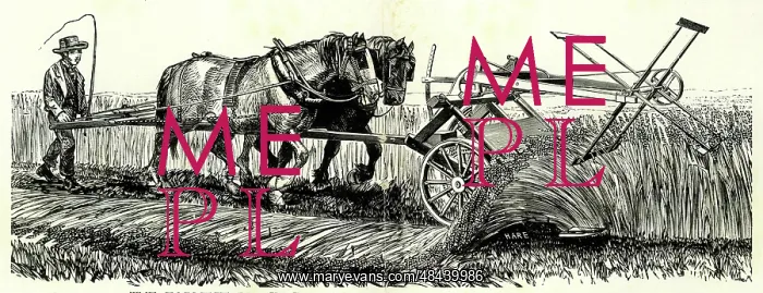  : Earliest practical reaper harvester