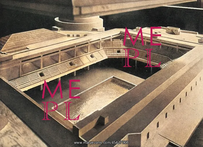: Earl's Court takes shape - architects model : Earl's Court takes shape - architects model