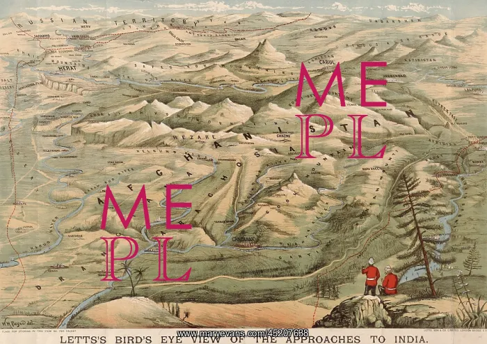: Early 20th century British map shows red ? : Early 20th century British map shows red ?