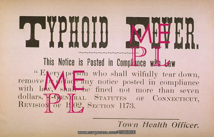 : Early 20th century quarantine sign for the ? : Early 20th century quarantine sign for the ?