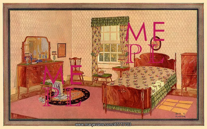 : Early American Bedroom : Early American Bedroom
