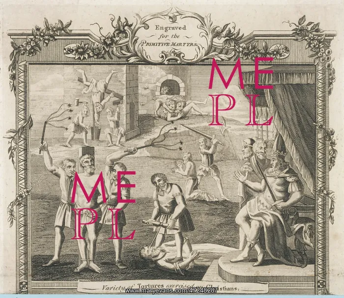: EARLY CHRISTIANS TORTURE : EARLY CHRISTIANS TORTURE