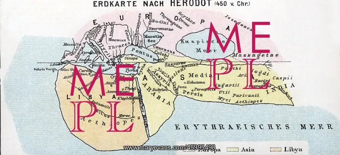 : Early map of the world : Early map of the world