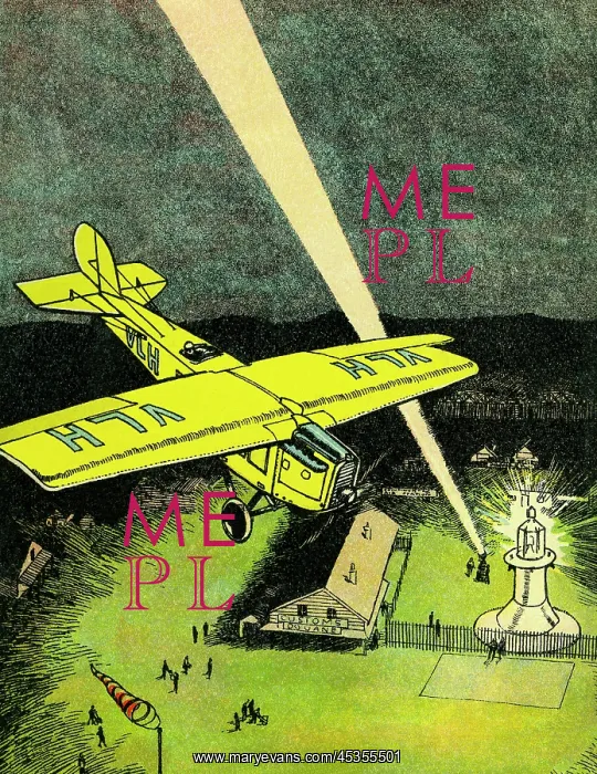 : Early monoplane landing : Early monoplane landing