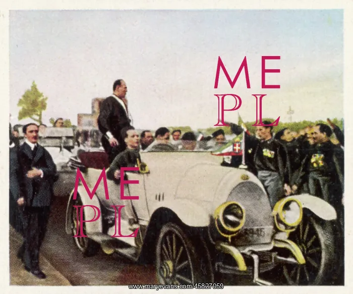 : EARLY MUSSOLINI SPEECH : EARLY MUSSOLINI SPEECH