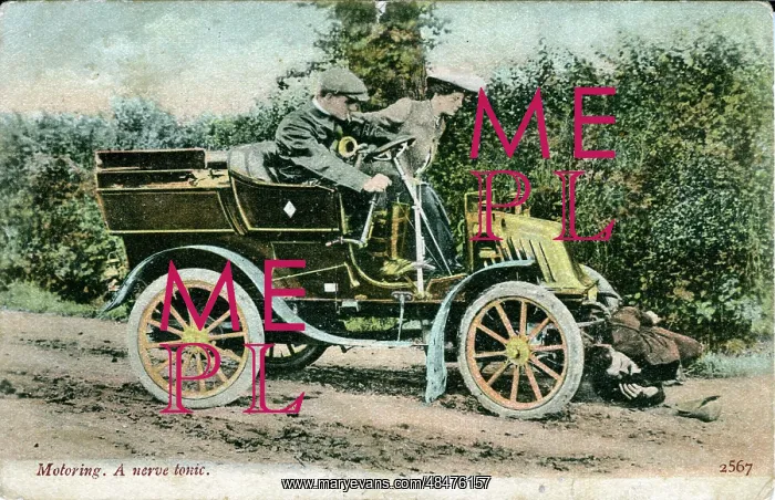 : Early Renault Vintage Car : Early Renault Vintage Car