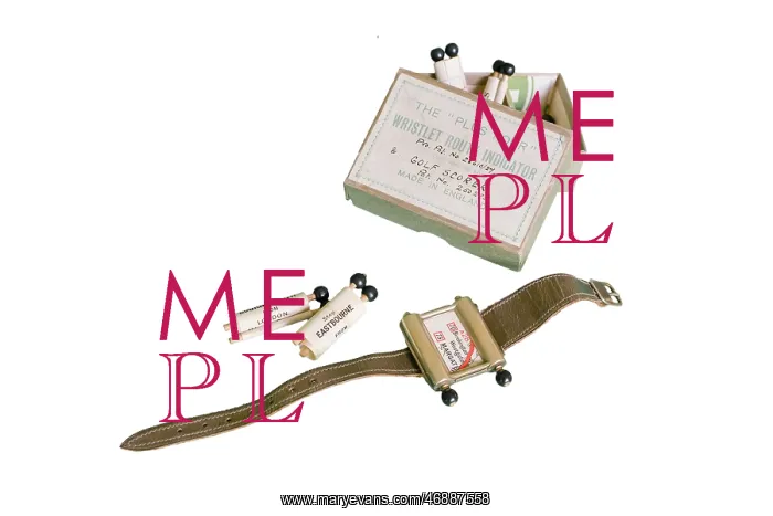 : Early Sat Nav Watch with Scrolls : Early Sat Nav Watch with Scrolls