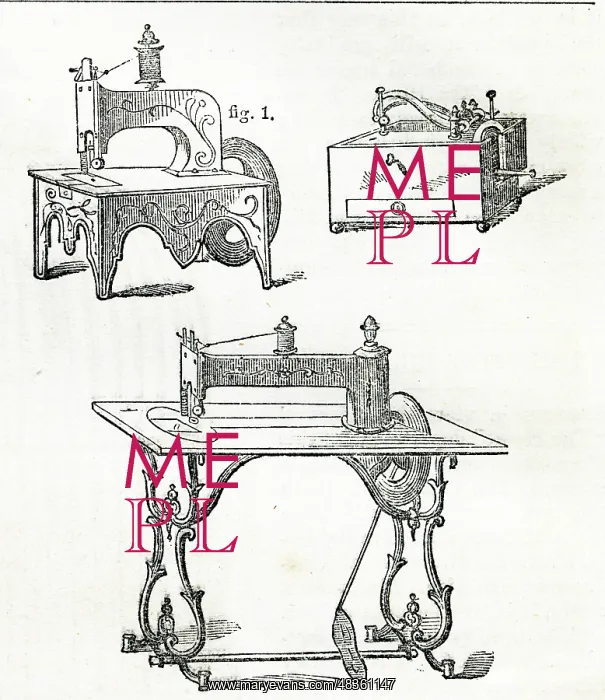  : An early sewing machine