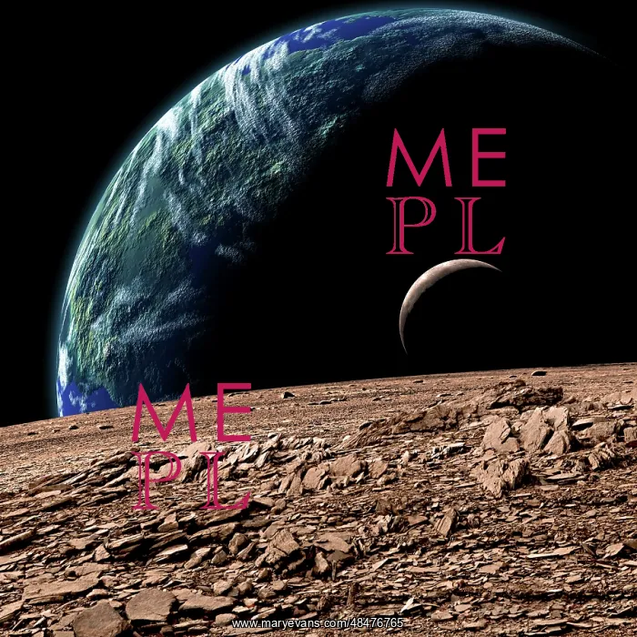 : An Earth-like planet in deep space with an orbiting moon : An Earth-like planet in deep space with an orbiting moon