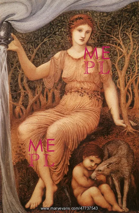 : Earth Mother, by Burne-Jones : Earth Mother, by Burne-Jones