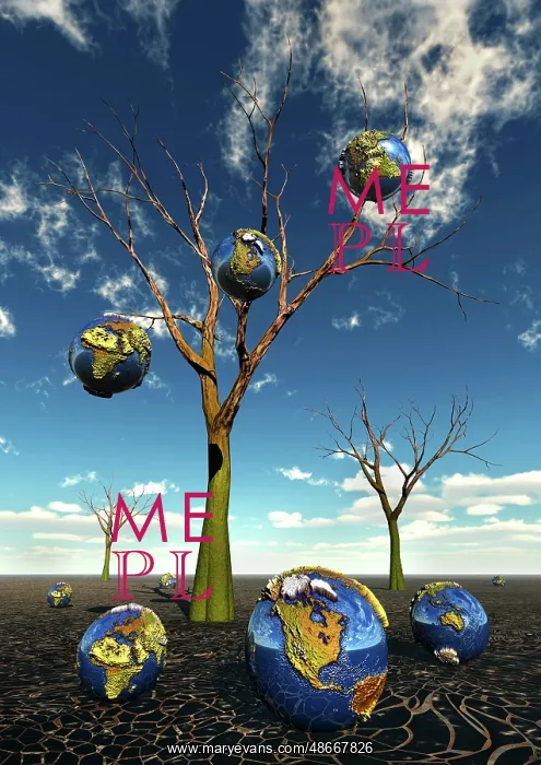 : Earth planets on the branches of a dying tree : Earth planets on the branches of a dying tree