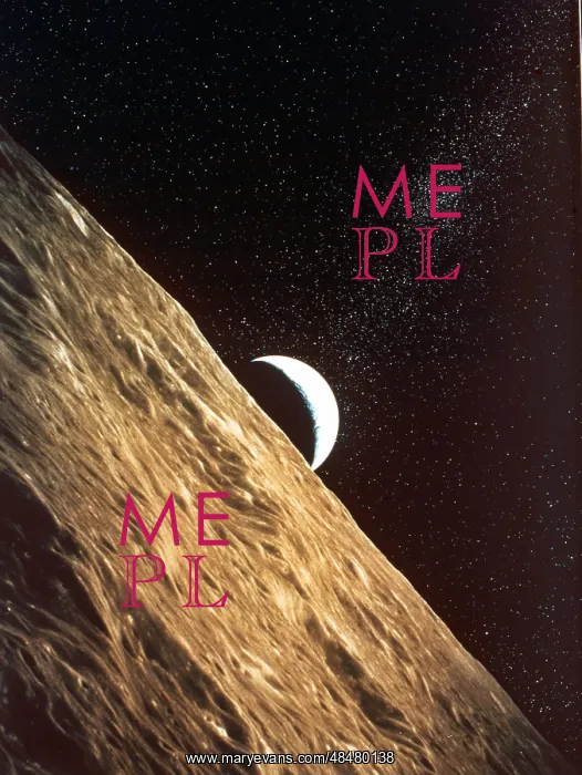 : Earth rise seen from surface of Moon: Apollo : Earth rise seen from surface of Moon: Apollo