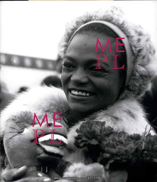 : Eartha Kitt, American singer, in Munich : Eartha Kitt, American singer, in Munich