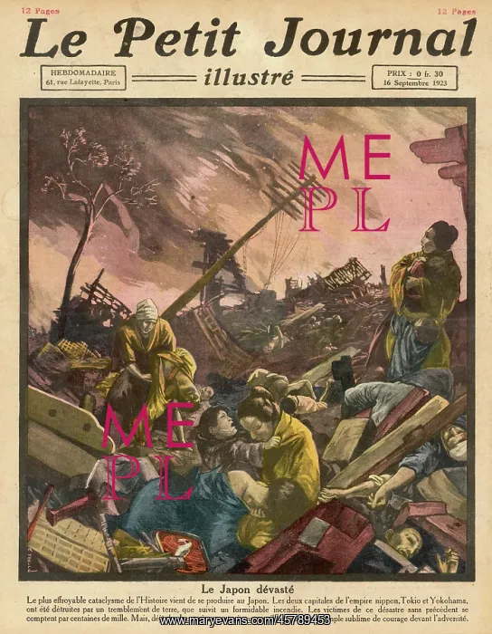 : EARTHQUAKE IN JAPAN 1923 : EARTHQUAKE IN JAPAN 1923