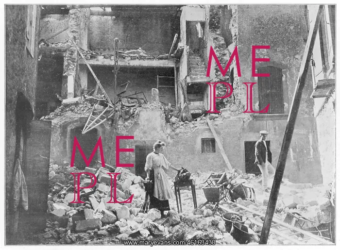 : Earthquake - Provence - 1909 : Earthquake - Provence - 1909