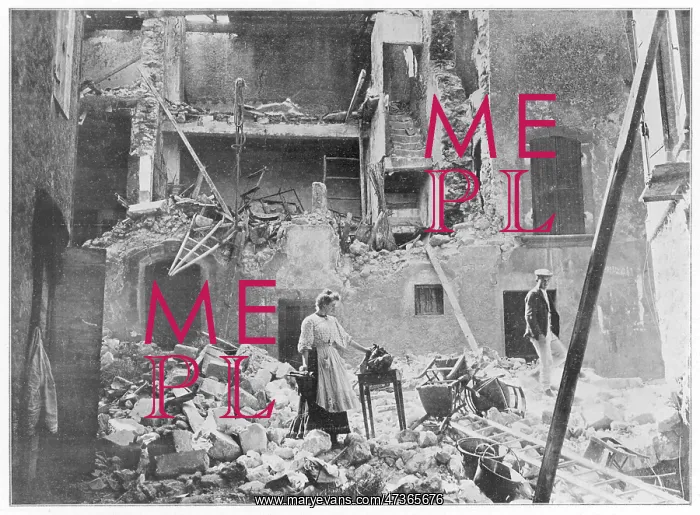 : Earthquake - Provence - 1909 : Earthquake - Provence - 1909