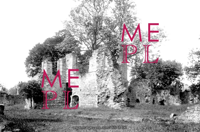 : Easby, Abbey, Chapel Ruins 1893