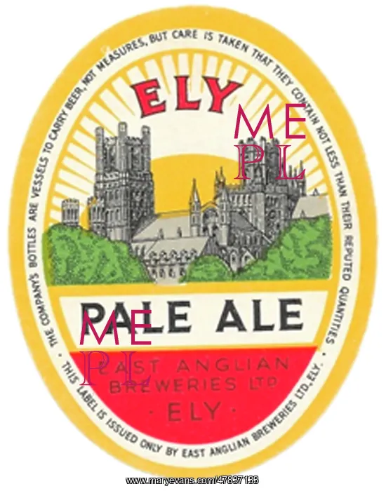  : East Anglian Breweries Ely Pale Ale