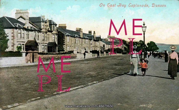 : East Bay Esplanade, Dunoon, Argyll-shire : East Bay Esplanade, Dunoon, Argyll-shire