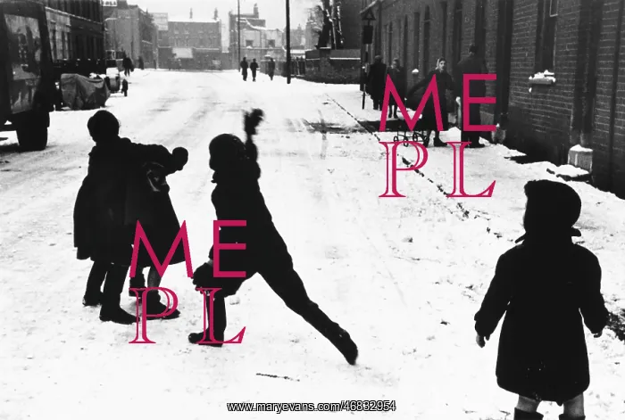 : East End children in the snow : East End children in the snow
