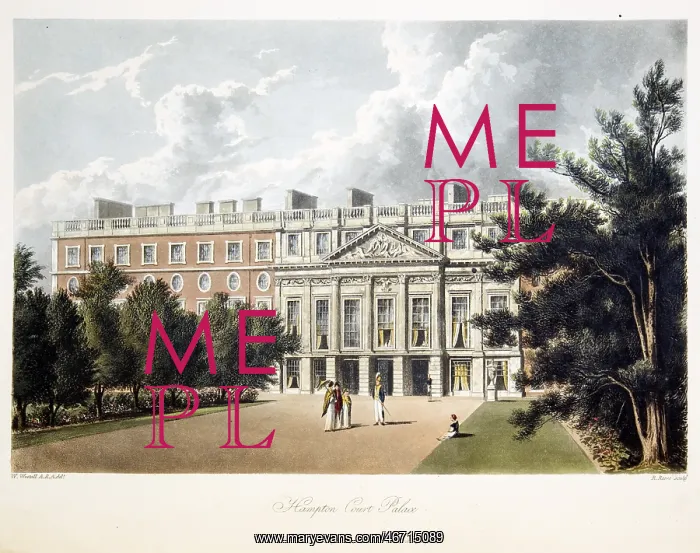 : The East Front, Hampton Court Palace : The East Front, Hampton Court Palace