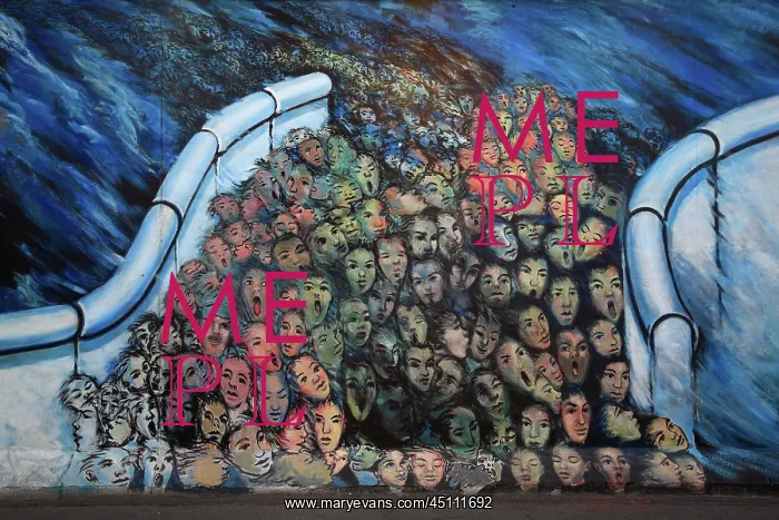 : East Side Gallery, Berlin Wall, Berlin, Germany : East Side Gallery, Berlin Wall, Berlin, Germany