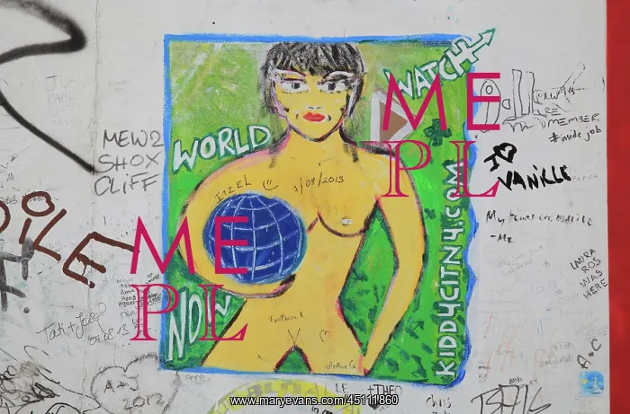 : East Side Gallery, Berlin Wall, Berlin, Germany : East Side Gallery, Berlin Wall, Berlin, Germany