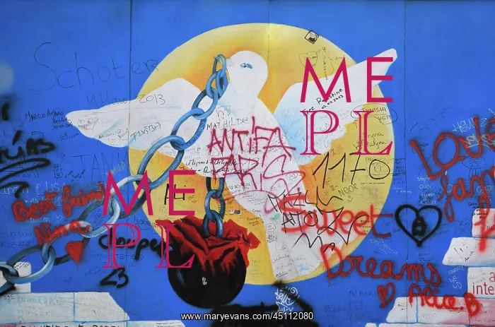 : East Side Gallery, Berlin Wall, Berlin, Germany : East Side Gallery, Berlin Wall, Berlin, Germany