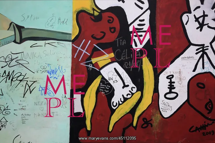 : East Side Gallery, Berlin Wall, Berlin, Germany : East Side Gallery, Berlin Wall, Berlin, Germany