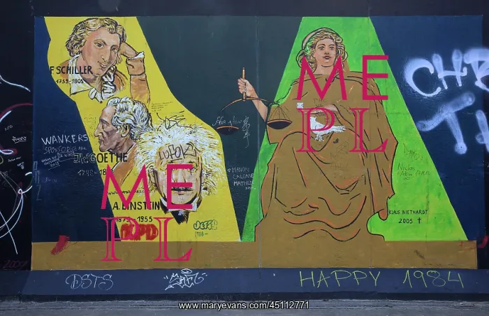 : East Side Gallery, Berlin Wall, Berlin, Germany : East Side Gallery, Berlin Wall, Berlin, Germany