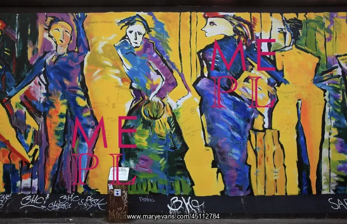 : East Side Gallery, Berlin Wall, Berlin, Germany : East Side Gallery, Berlin Wall, Berlin, Germany