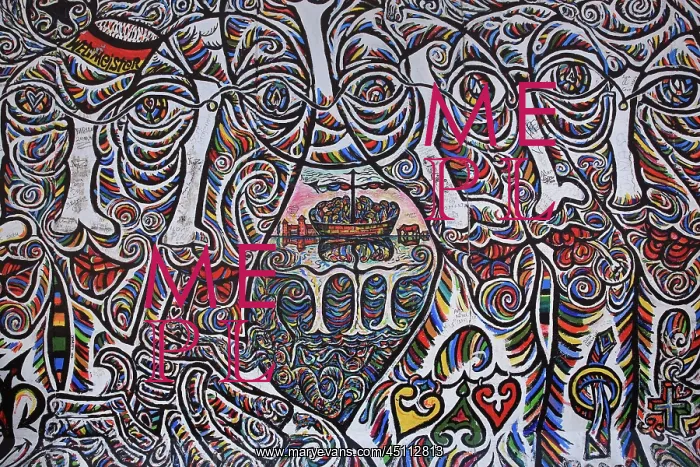 : East Side Gallery, Berlin Wall, Berlin, Germany : East Side Gallery, Berlin Wall, Berlin, Germany
