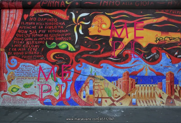 : East Side Gallery, Berlin Wall, Berlin, Germany : East Side Gallery, Berlin Wall, Berlin, Germany