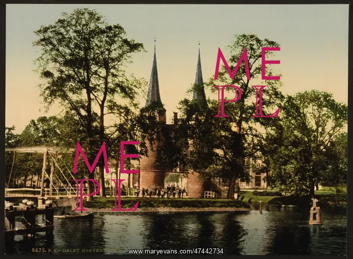 : The East Gate, Delft, Holland : The East Gate, Delft, Holland