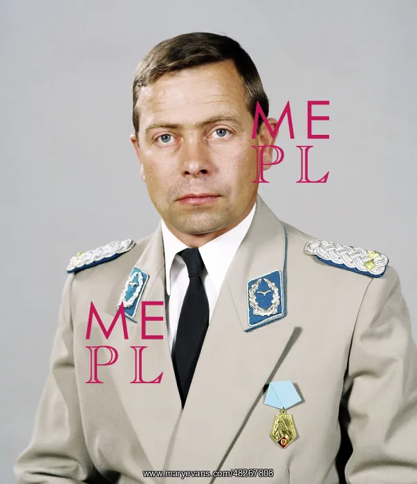 : East German cosmonaut Eberhard Kollner, 1978 : East German cosmonaut Eberhard Kollner, 1978