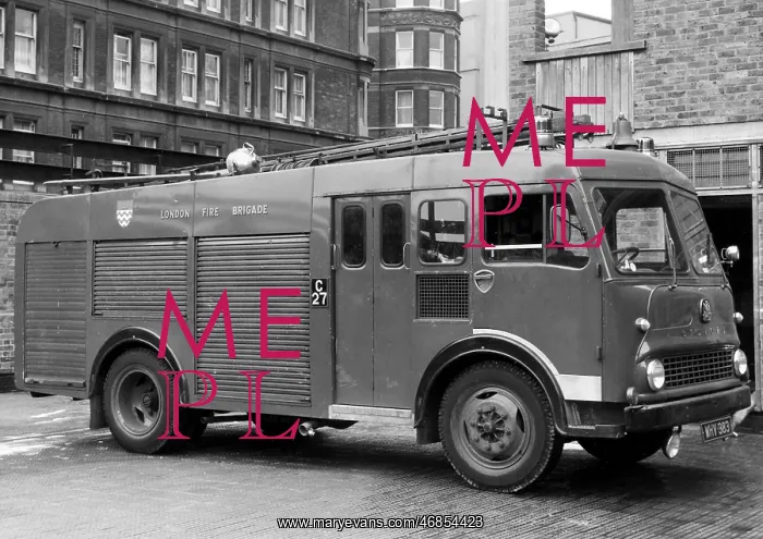 : East Ham Fire Brigade appliance : East Ham Fire Brigade appliance