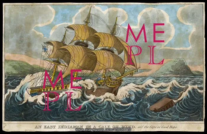  : East Indiaman in Gale
