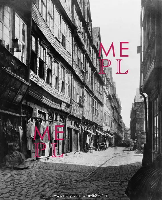 : The east side of Judengasse, close to the ? : The east side of Judengasse, close to the ?