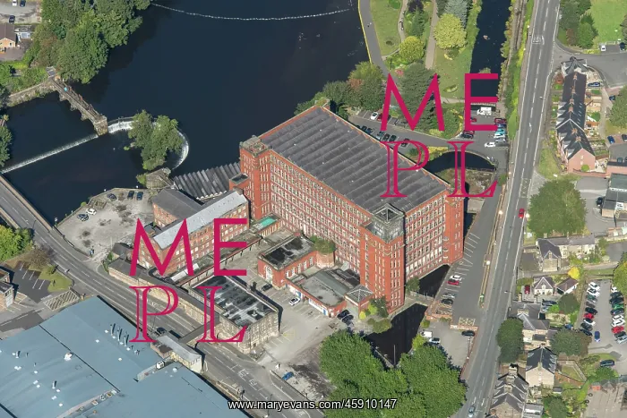 : East Mill - North Mill, cotton mills, Derwent Valley, Derbs : East Mill - North Mill, cotton mills, Derwent Valley, Derbs