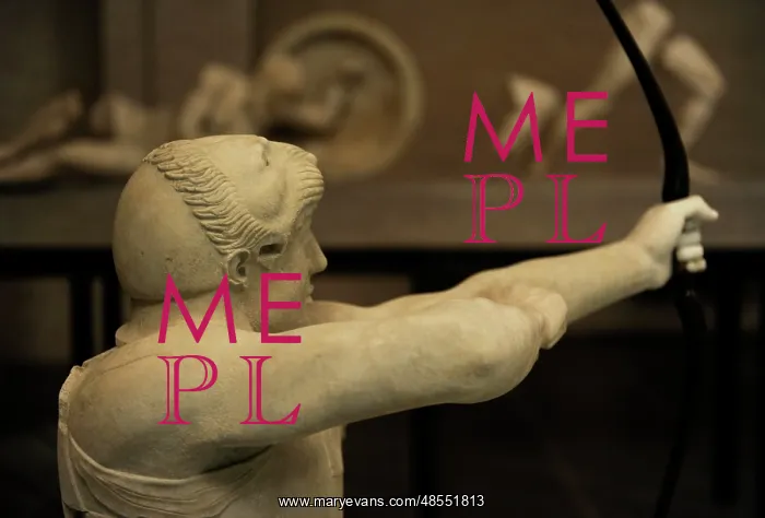 : East Pediment's Group of the Temple of Aegina. Reconstructio : East Pediment's Group of the Temple of Aegina. Reconstructio