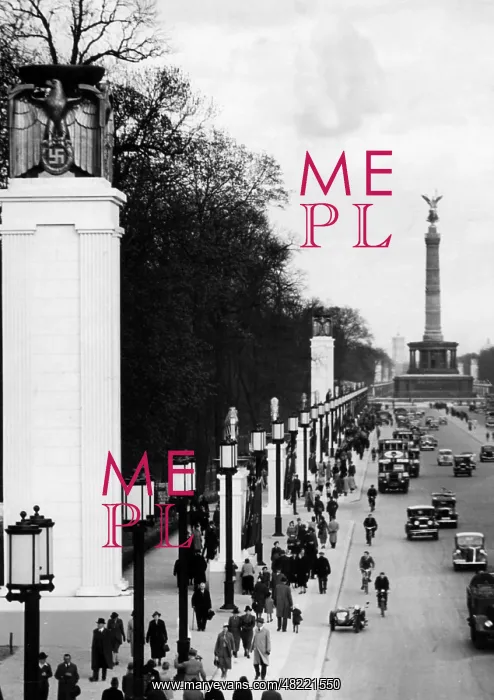 : The East-West Axis in Berlin, 1939 : The East-West Axis in Berlin, 1939
