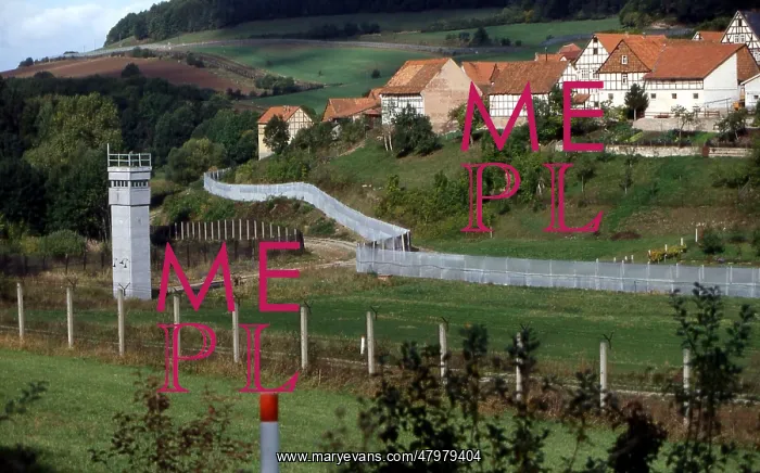 : East and West German border : East and West German border