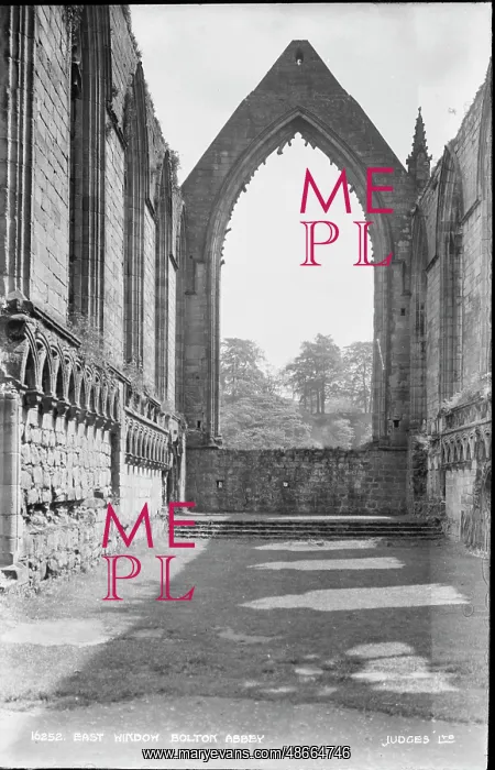 : East Window of Bolton Abbey : East Window of Bolton Abbey