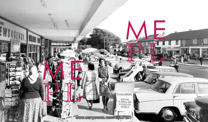  : East Wittering, Post Office Corner c1965