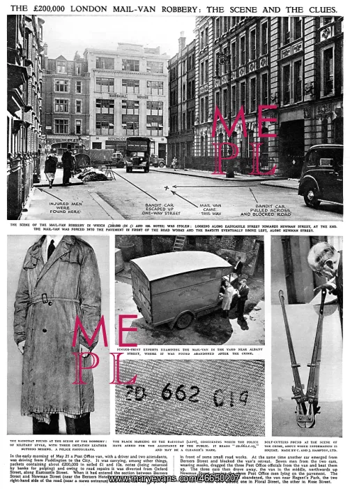: The Eastcastle Street Robbery, 1952 : The Eastcastle Street Robbery, 1952