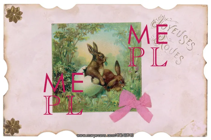 : Easter Bunnies - Eggs