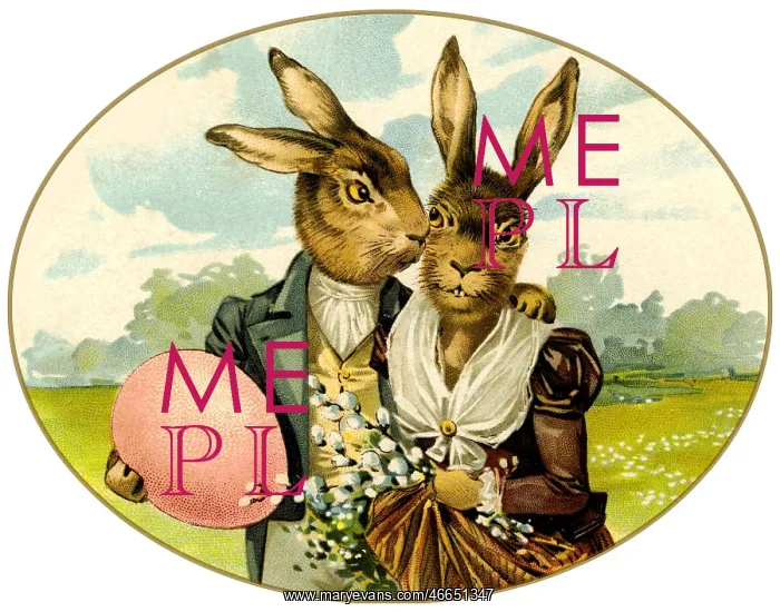  : Easter bunny
