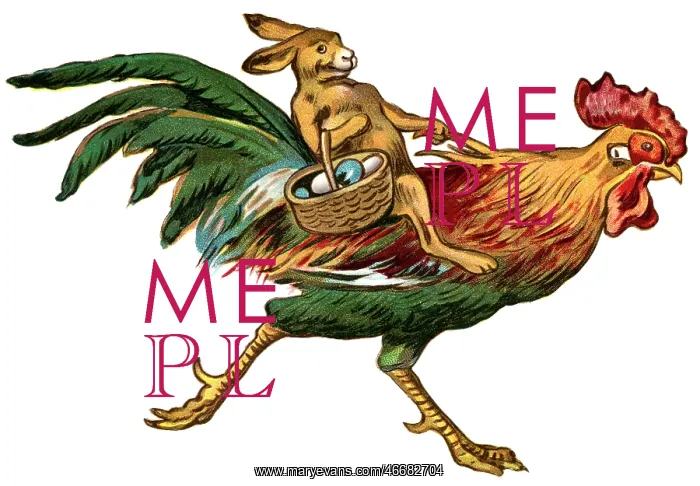  : Easter bunny