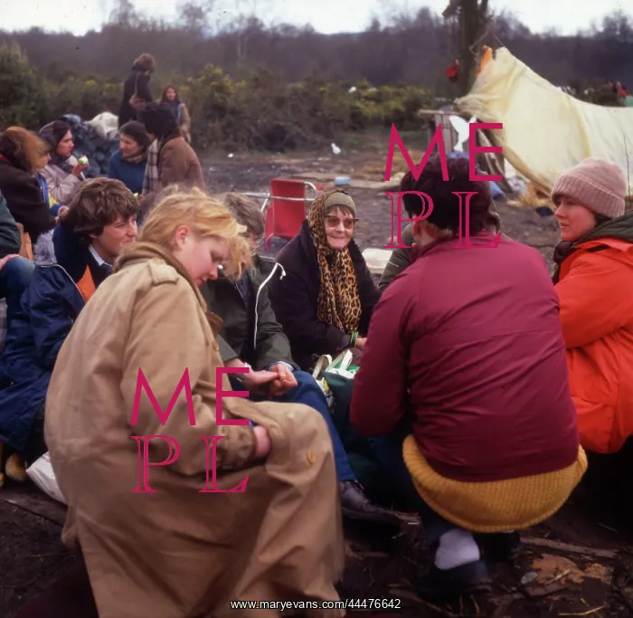 : Easter CND Deomonstration at Greenham Common, Berkshire : Easter CND Deomonstration at Greenham Common, Berkshire