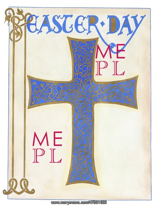 : Easter Day calligraphic design : Easter Day calligraphic design